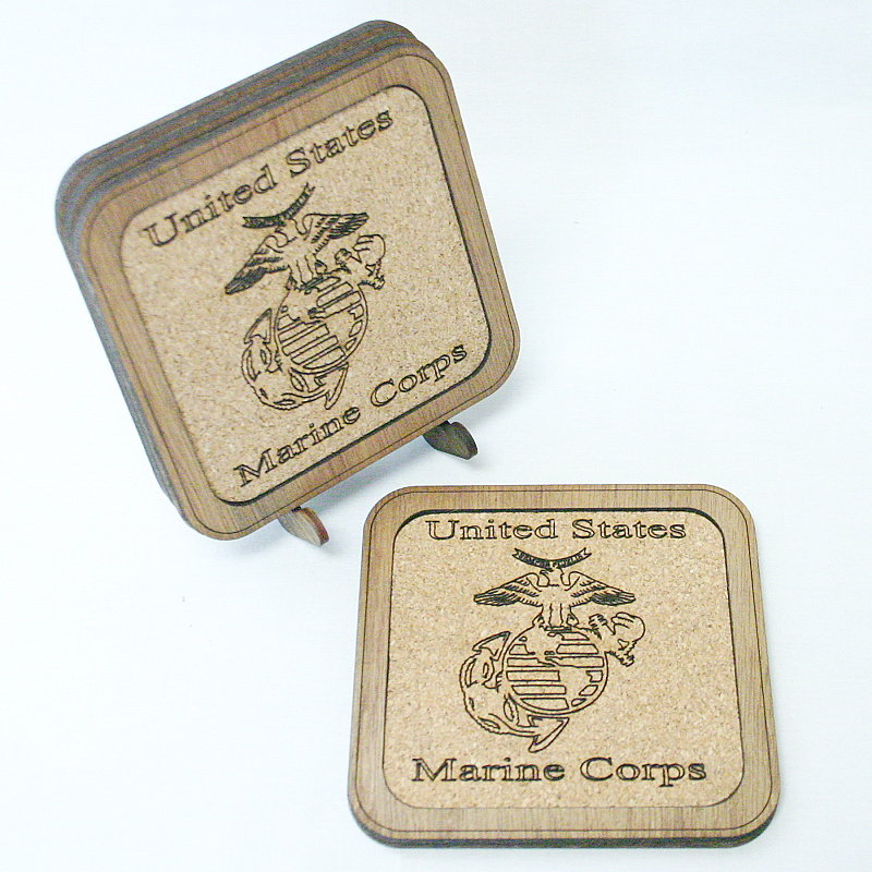 Marine SQ EGA Coasters